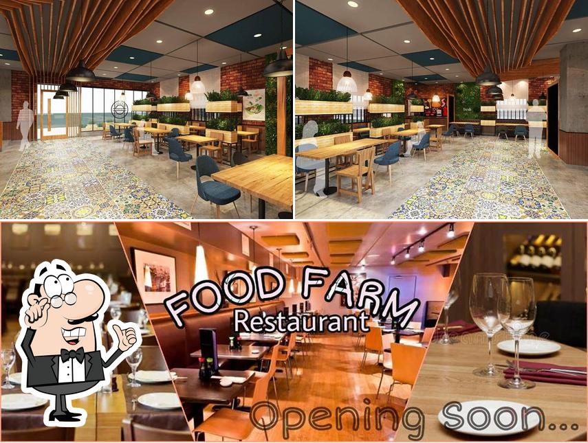 The interior of Food Farm