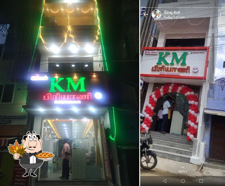 K m Biriyani hotel A/C, family restaurant