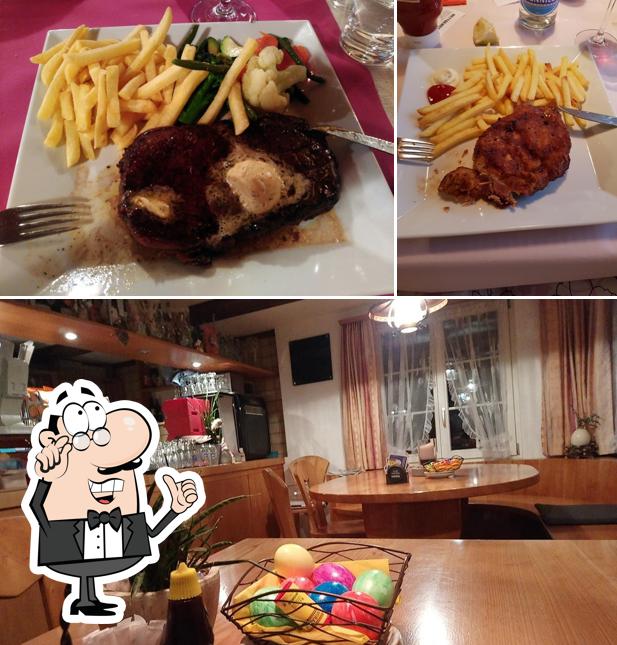 Gli interni di Restaurant Kreuzstrasse