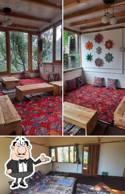 The interior of Rastara Cafe & Beds