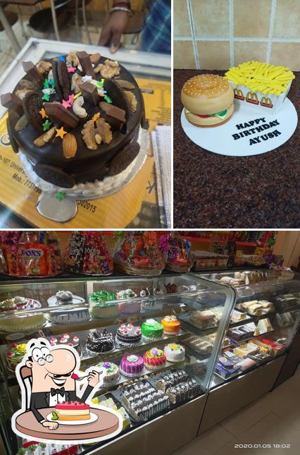Sky Bakers provides a selection of sweet dishes
