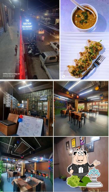 The exterior of THE EARTHEN RESTAURANT