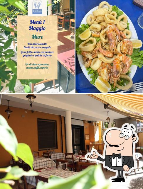Gli interni di Trattoria della Valera- Da Mamma Angela