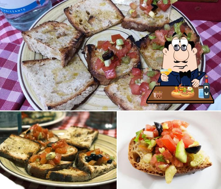 Bruschette al Trattoria" da Sestilio 1906"