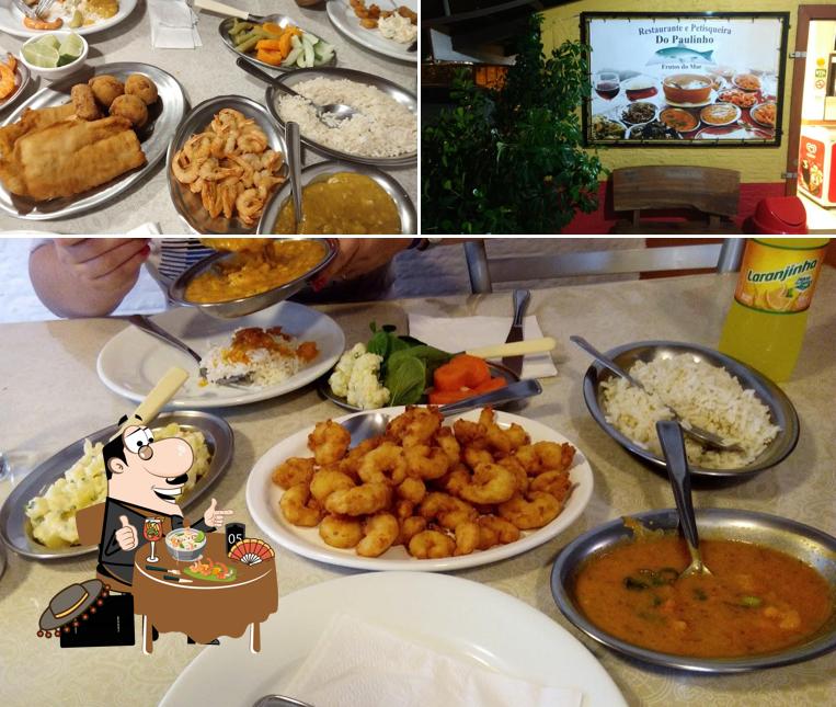 Comida em Restaurante do Paulinho