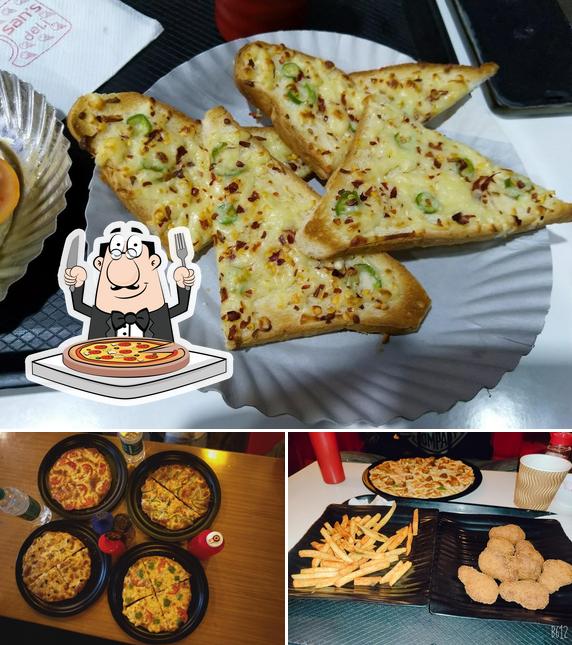Pick various kinds of pizza