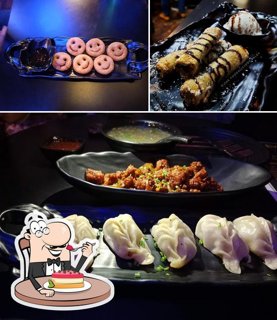 The Junkyard provides a variety of desserts