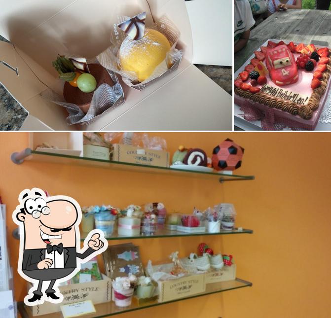 Bakery Hiro Takahashi si caratterizza per la interni e cibo