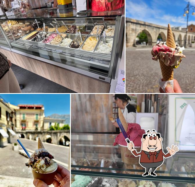 Platti al Gelateria Di Silvio