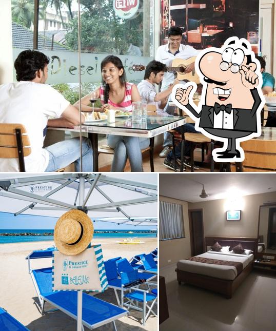 The interior of Hotel Prestige