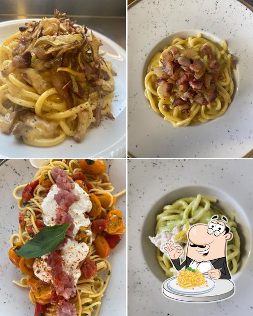 Spaghetti alla carbonara al CRC Pozzolatico