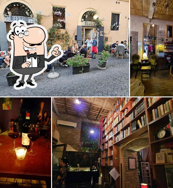 Gli interni di Caffe' bohemien