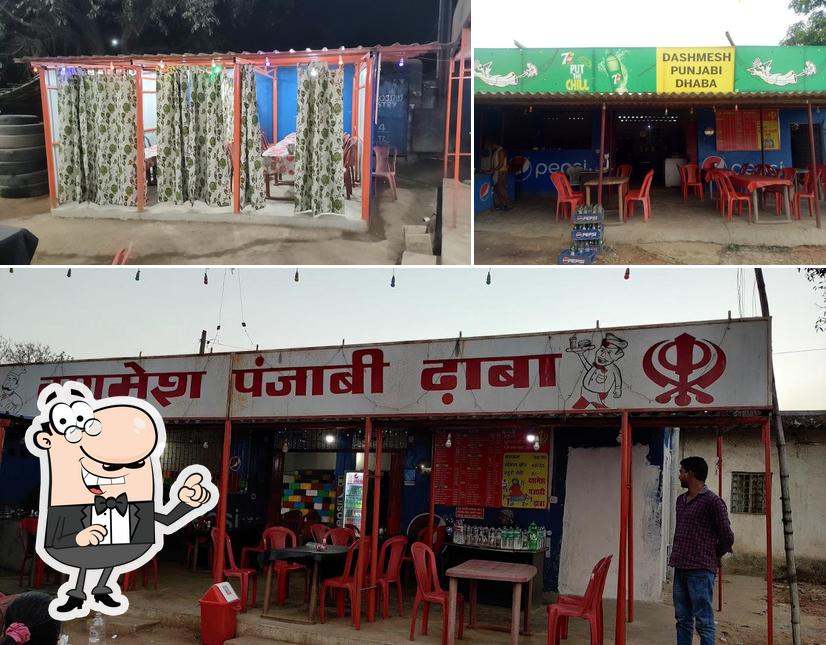 The interior of Dashmesh Punjabi Dhaba
