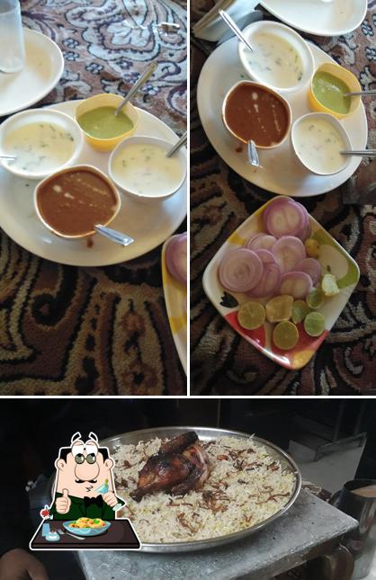 Food at Dawat Family Restaurant