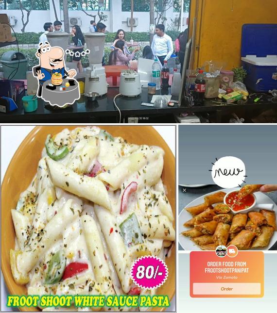 Among various things one can find food and interior at Froot Shoot Piet n Gateway college