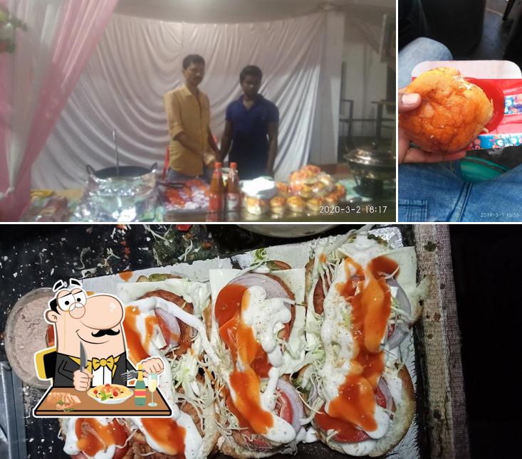 Food at Gupta Ji Burger Corner