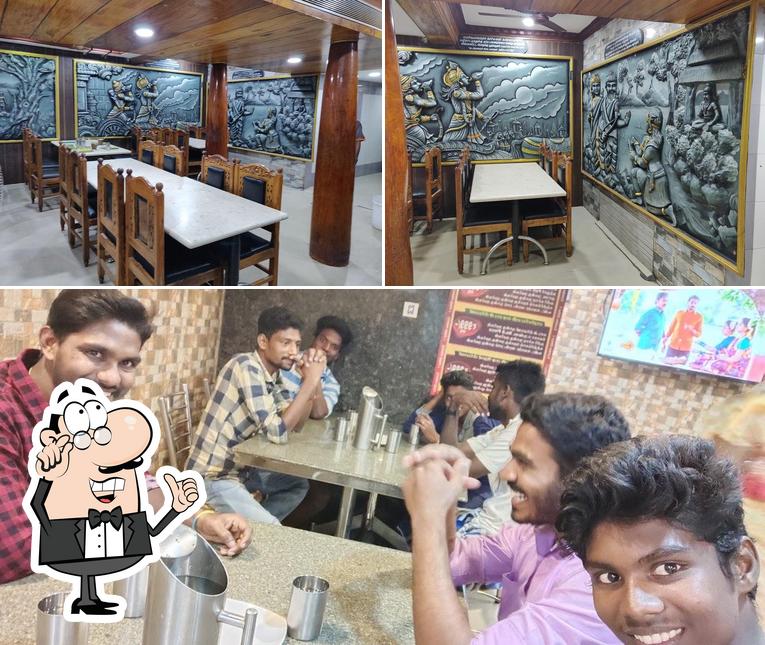 The interior of Hotel Deva amirtham