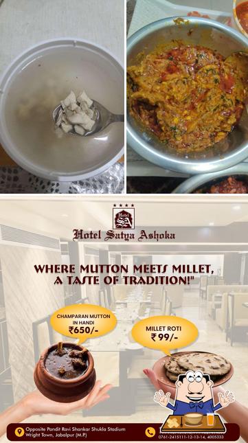 Food at Hotel Satya Ashoka