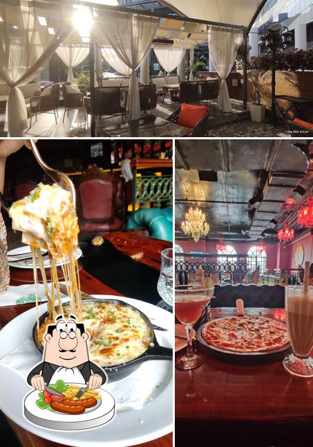 The restaurant's food and interior