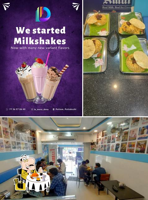 Meals at La-Mora Dexa