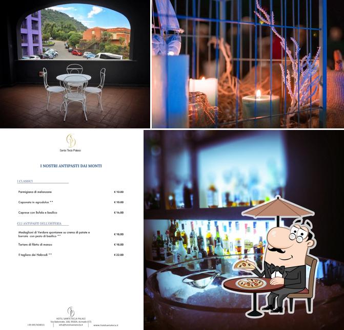 Gli esterni di Osteria La Rada - Hotel Santa Tecla Palace