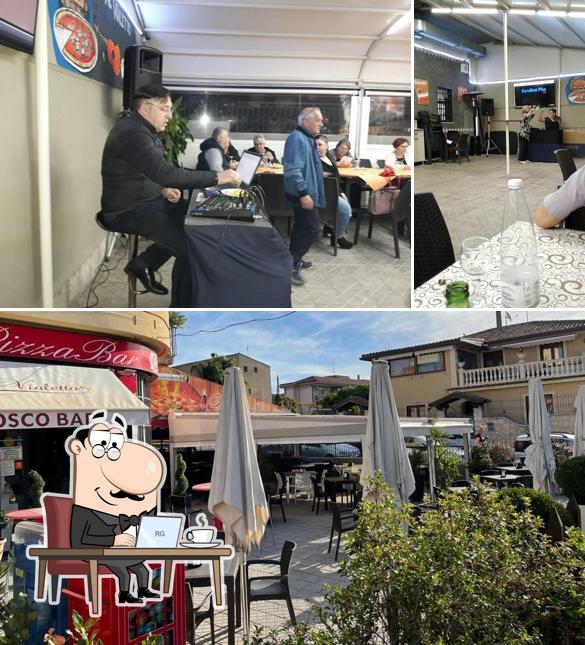 Gli interni di Pizzabar Al Vialetto