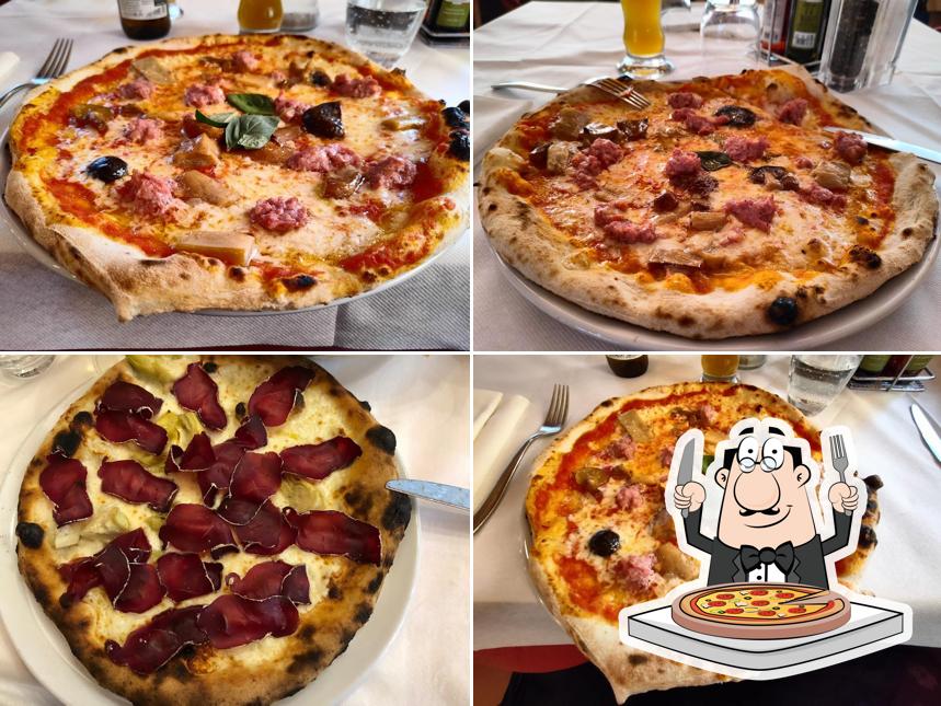 Prenditi una pizza a Ristorante Pizzeria ANDEL HAUS - Andalo