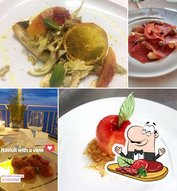 Carpaccio di manzo al Ristorante di Sole... di Luna