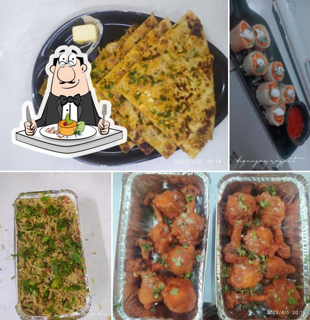 Food at The orchid cafe