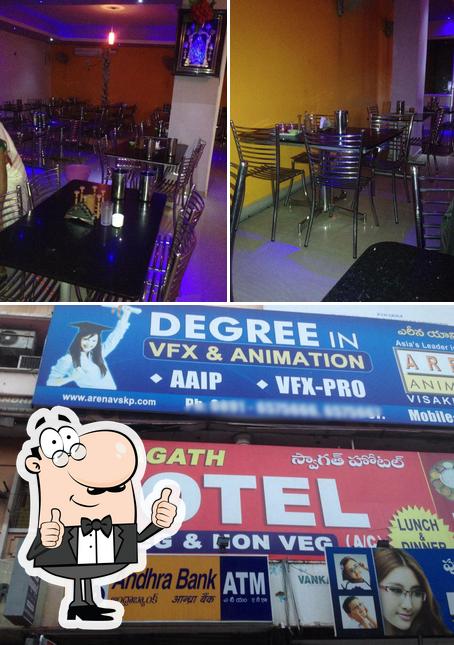 Look at this image of Swagath Hotel