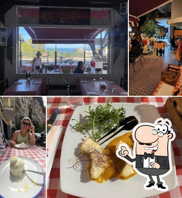 Gli interni di Taverna Sorrentina