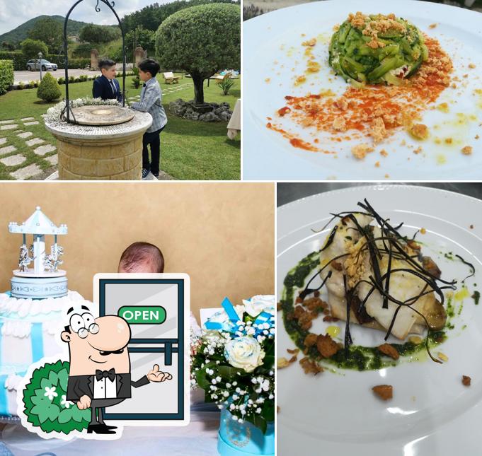 Goditi la vista dagli esterni di Tenuta L'Antico Ponte -Ristorante