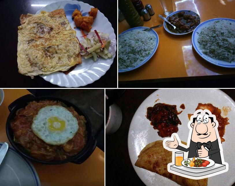 Food at The Majestic Restaurant