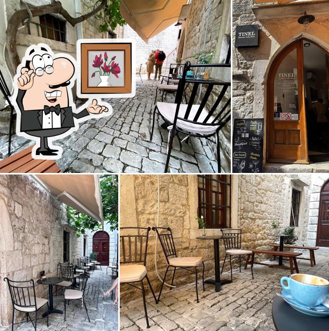 Gli interni di Tinel Specialty Coffee Shop - Trogir