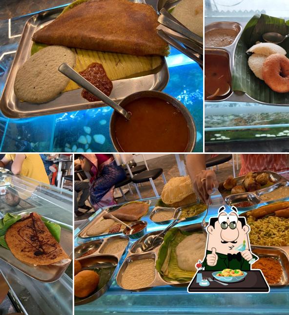 The restaurant's food and exterior