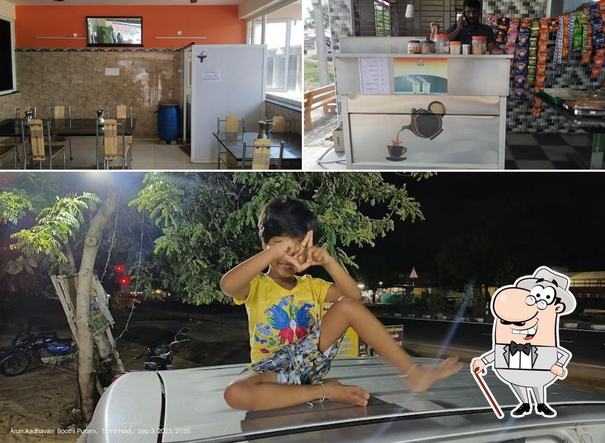 Enjoy the view outside Kavi bharathi Restaurant