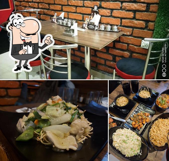 Take a seat at one of the tables at Overdose Restaurant