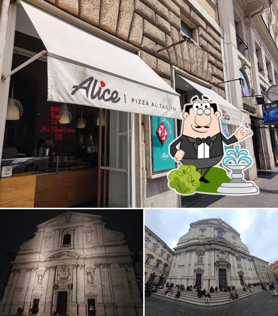 Gli esterni di Alice Pizza Corso Vittorio Emanuele