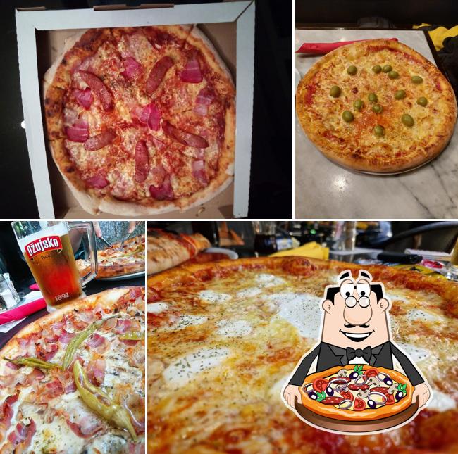 Prenditi tra le svariate varianti di pizza