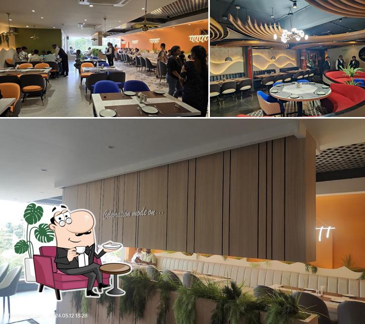 The interior of Celebrations restaurant