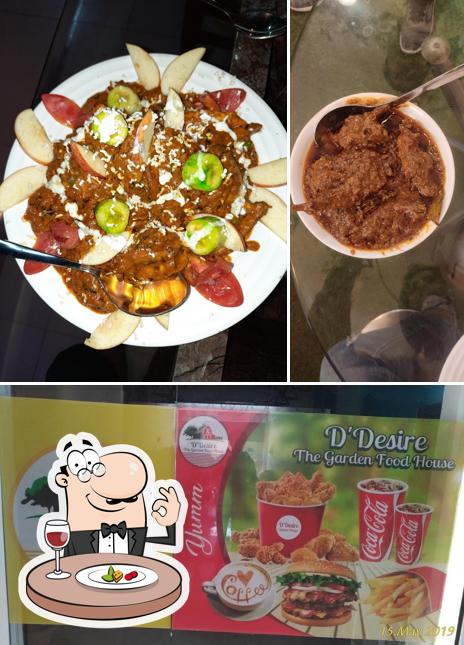 Meals at D'Desire Food Outlet