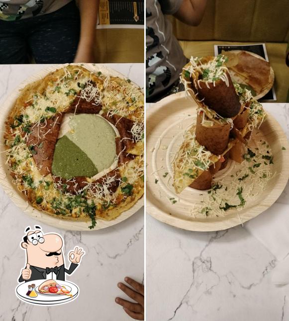 Get pizza at Dosa Street