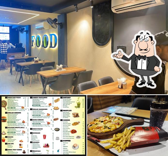 The interior of Everest Food Court