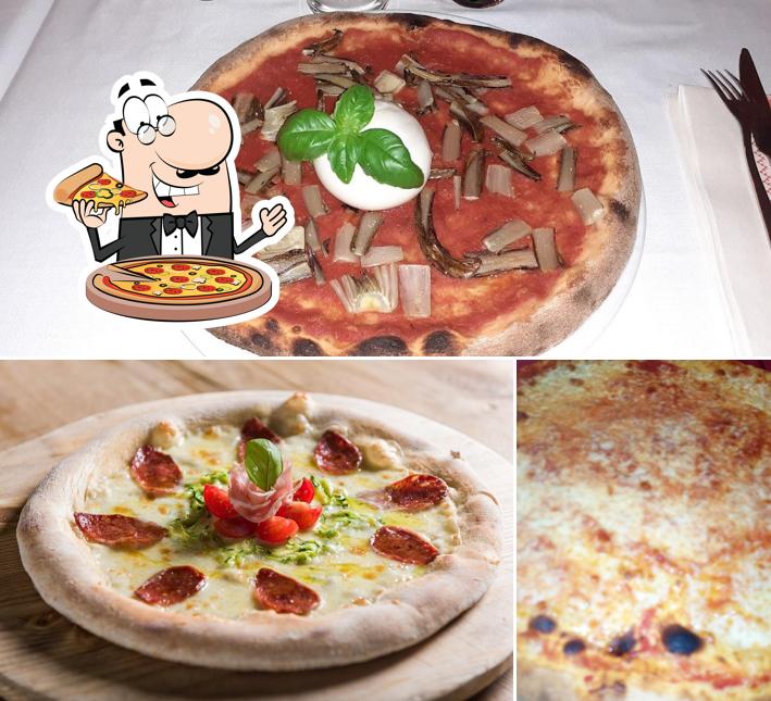 Scegli tra le molte varianti di pizza