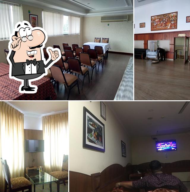 The interior of Krishna Holiday Village