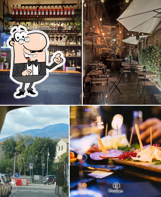Guarda la immagine che mostra la interni e esterno di La Distilleria del Cama
