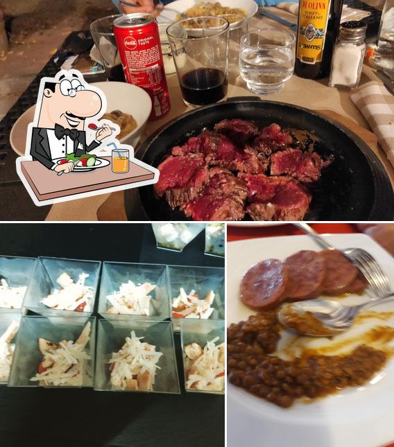 Platti al La Taverna di Pietro