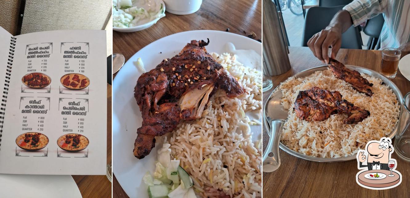 Food at Mehfil Mandi Olipram Kadavu