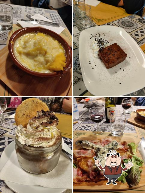 Platti al Osteria Gran Ru