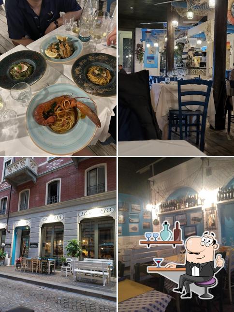 Dai un'occhiata agli interni di Osteria Il Porto